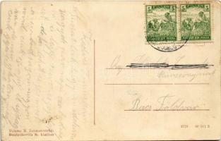 Szenttamás, Bácsszenttamás, Srbobran; Fő utca, Bosnyakovic Milan üzlete és saját kiadása / main stre...