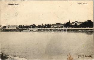1915 Törökkanizsa, Nova Kanjiza, Novi Knezevac; Tisza oldal / Tisa riverside (EB)