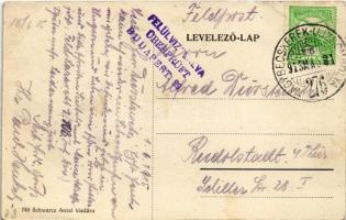 1915 Törökkanizsa, Nova Kanjiza, Novi Knezevac; Tisza oldal / Tisa riverside (EB)