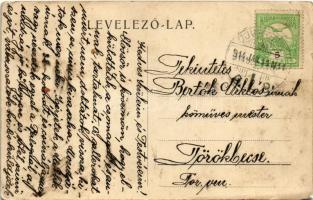 1914 Újverbász, Novi Vrbas (Verbász, Vrbas); Főgimnázium / school (EK)