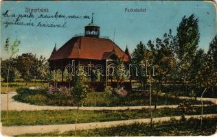 1913 Újverbász, Novi Vrbas (Verbász, Vrbas); park és zenepavilon / park and music pavilion (EK)