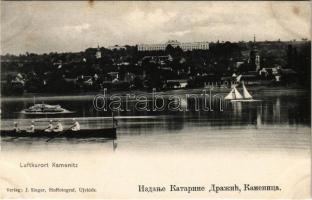 Kamanc, Kamenitz, Sremska Kamenice (Újvidék, Novi Sad); Duna, evezősök / Danube, rowers