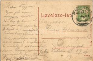 1907 Ráckeve, híd. 783. Piliser könyvnyomda kiadása (W.L.?)