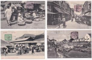 Surabaya, Soerabaja, Surabaja; - 4 pre-1945 postcards