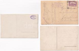 3 db RÉGI képeslap a Habsburg családról, IV. Károly és Zita gyermekeikkel / 3 pre-1945 postcards of ...