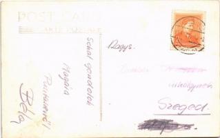 1939 Ópusztaszer, Sövényháza; Árpád emlékmű. photo