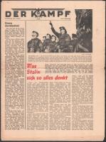 1945 A Der Kampf c. náci katonaújság márciusi száma / March issue of the nazi soldier magazin.