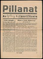 1945 Pillanat, Az Új hang 2. riportfüzete a frissen felszabadított Budapesten. 8p.