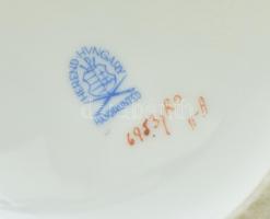 Herendi Rotschild mintás váza, nyomott háncsmintás váza. Jelzett, hibátlan. m: 25 cm