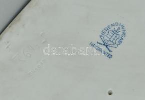 Herendi paraszt figura, tervezte: Csapváry Károly, színesen festet mázas porcelán, jelzett, hibátlan...