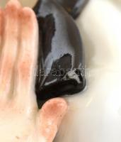 Harlequin és Kolumbina (az orosz balett karnevál figuracsoportból) Meissen, 1914 körül (Paul Scheuri...