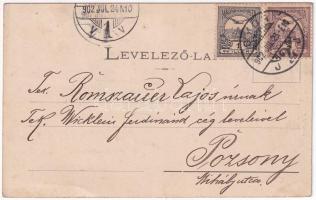 1902 Cuha-völgy, Czuha-völgy; vasútvonal, vasúti alagút a Bakonyban. Berecz Viktor kiadás