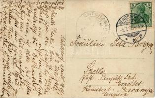 1912 Rendsburg, Fliegertag am 22. Juni. Phot L. Mertens / Aviator day, aircraft. photo (EK)