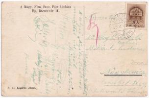 1940 Minden viharral szemben. A Magyar Nemzeti Szocialista Párt kiadása, Bp. Baross tér 17. F.K.: Lo...