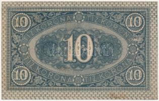 1919. augusztus 9. 10K "F 2026 278682" T:II,II- folt / Hungary 9th August 1919. 10 Korona ...