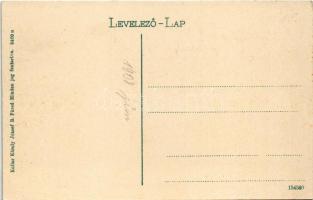 Balatonfüred, Kisfaludy szobor. Koller Károly József kiadása