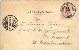 1899 (Vorläufer) Szombathely, zsinagóga. Apfel H.C. (EK)