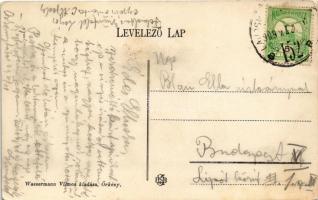 Örkény-Tábor, Erzsébet királyné (Sissi) szobor. Wassermann Vilmos kiadása