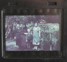 1940-1942 Több, mint 330 darab színes! dia pozitív kép vegyes témákban. Sok művészi jellegű kép mell...