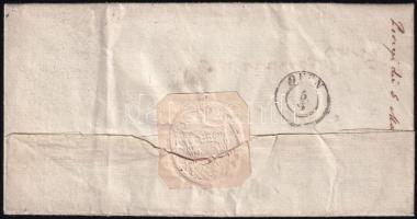 1856 Scitovszky János (1785-1866) bíboros, hercegprímás, esztergomi érsek által aláírt, latin nyelvű...