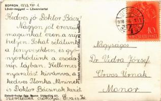 1938 Sopron, Lövér-negyed, játszótér. Diebold-Gruber Foto