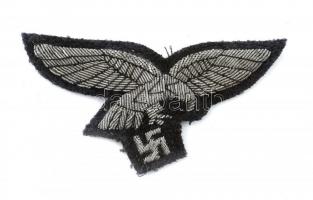 Luftwaffe tiszti felvarró és tiszti sapkajelvény / Luftwaffe officer sign + cap badge