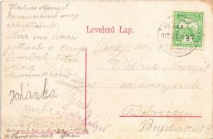 1912 Mezőtárkány, Mező-Tárkány; malom, Farkas István háza (Rb)