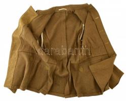 Horthy legénységi posztó egyenruha zubbony. Repülős jelzéssel 1942. Jó állapotban / 1942 Soldier uni...