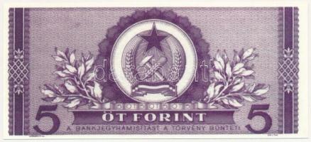 1955. 5Ft fantázia bankjegy T:I