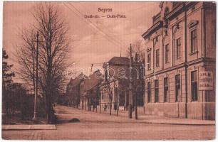 1916 Sopron, Deák tér, Löbl M. táncintézete