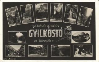1942 Gyergyói-havasok, Muntii Giurgeu (Gyergyószentmiklós, Gheorgheni); Gyergyói-havasok és Gyilkos-tó környéke. Ambrus fotó / Muntii Giurgeu and Lacul Rosu (Ghilcos)