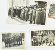 cca 1930-1940 7 db katonai fotó