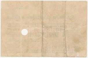 Német Birodalom / Witten 1914. 3M lyukasztással érvénytelenítve T:III ly.
German Empire / Witten 19...