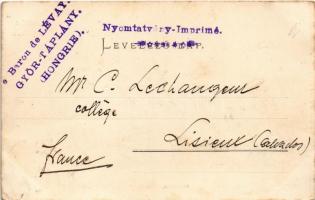 1906 Győr, Baross út, lovashintók. Nitsmann József kiadása. TCV card (EK)