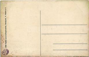 Balatonszentgyörgy, falu részlet, utca. Vasúti levelezőlapárusítás 2798. (fa)