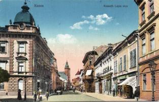Kassa, Kossuth Lajos utca, Ruha festöde vegytisztító intézet, Kosica, street, dry cleaner's