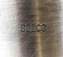 Ezüst (Ag) 6 db vegyes evőeszköz. bruttó: 115g, Kopott, sérült, Jelzett