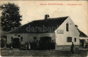 1916 Mezőgyán (Békés), Szövetkezeti bolt üzlete (Rb)