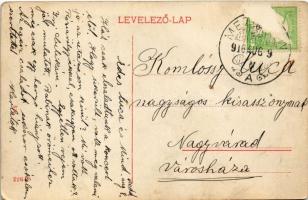 1916 Mezőgyán (Békés), Szövetkezeti bolt üzlete (Rb)