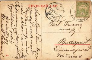 1907 Gádoros, Gabonavásár, Kossuth utca, Nyárádi mészraktára, Gál Rezső üzlete (EB)