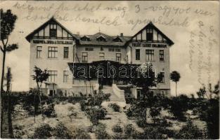 1925 Hévíz, Magyar Posta és Távírda Altisztek és Szolgák Országos Egyesületének Follért Károly gyógy- és üdülőtelepe
