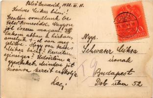 1938 Felsőszemeréd, Horné Semerovce; utca / street