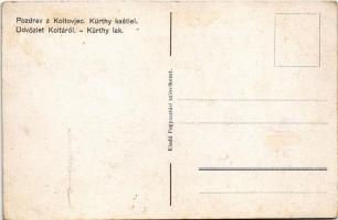 Kolta, Koltha; Kürthy kastiel / lak, villa, kastély
