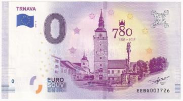 Szlovákia 2016. 0E szuvenír bankjegy Nagyszombat T:I  Slovakia 2016. 0 Euro souvenir banknote Trnava C:UNC