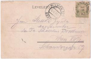 1905 Morvaszentjános, Sankt Johann an der March, Svaty Ján, Moravsky Sväty Ján; Hohenlohe herceg kas...