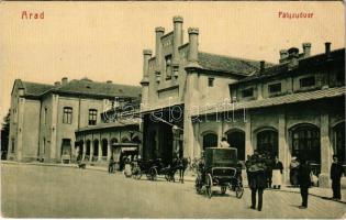 Arad, TVV (Tiszavidéki Vasúttársaság) vasútállomása, pályaudvar. W.L. 209. / railway station