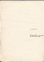 1972 Sportolók által (Novák Dezső (1939-2014) labdarúgó, FTC; Tóth Kálmán (1944-) labdarúgó, Tatabán...