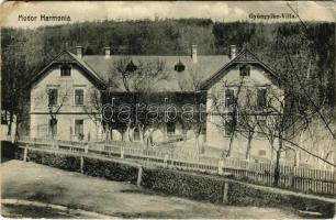 1912 Modor-Harmónia, Modra; Gyöngyike villa. Laczkovich Robert kiadása / villa (EB)