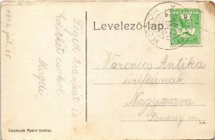 1912 Modor-Harmónia, Modra; Gyöngyike villa. Laczkovich Robert kiadása / villa (EB)