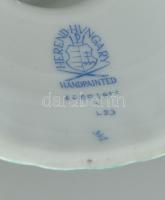 Herendi SN (Siang Noir) mintás barokk kancsó. Kézzel festett porcelán.Hibátlan, jelzett. m: 34 cm